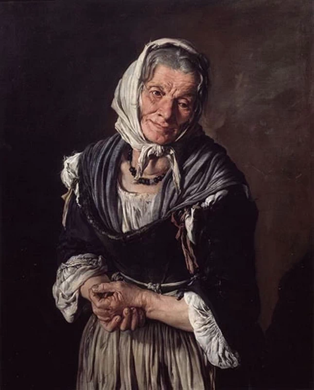 Giacomo Ceruti, il Pitocchetto - 147, Vecchia contadina, Calvagese Della Riviera (BS)